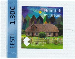 Stamp, Heimtali muuseum, Estonia,  , Houses, Museums