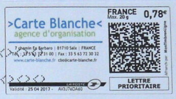 Carte Blanche Agence d'Organisation
