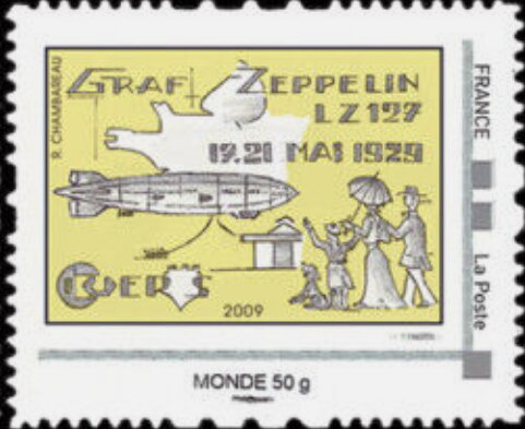 Graf Zeppelin IZ 127 Cuers 17-21 May 1929