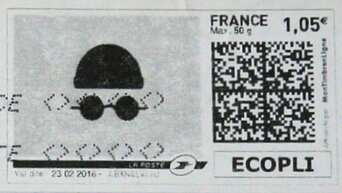 Stamp, Hat and Dark Glasses. Le calme avant la tempête (Léon), France,  , Headgear, Movies