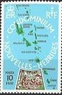 Overall Map of the New Hebrides