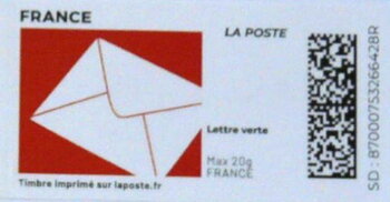 Red Letter. Redesign without Laposte logo