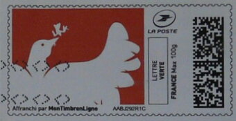 Red Peace Dove