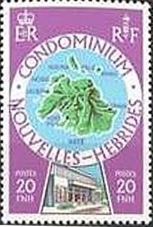 Stamp, Efate, Vanuatu,  , Maps