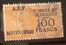 Stamp, Daussy Medaillon, French Congo,  , Coins, Gods and goddesses, Mythology