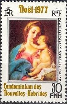 Virgin and Child by Batoni