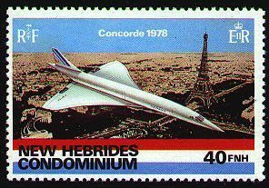 Concorde over Paris