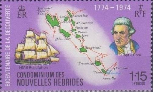 Cook, HMS Resolution, Rote of the Expedition