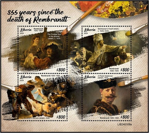 355th Anniversary of the Death of Rembrandt