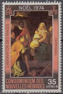 Adoration of the Three Wise Man from the East by Velasquez