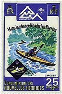 Stamp, Kayaking, Vanuatu,  