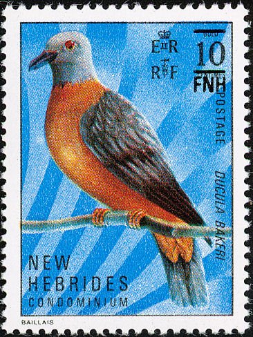 Former Issue with Overprint of New Currency and Value