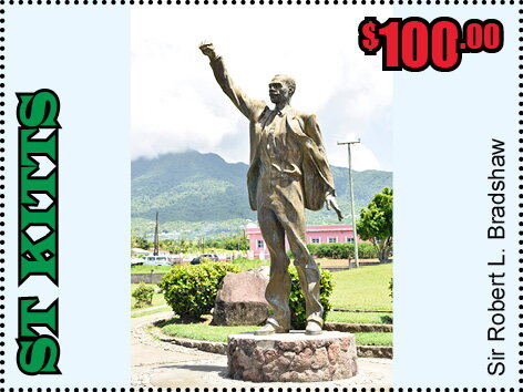 Sir Robert Bradshaw Statue, Basseterre