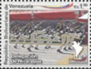 Stamp, Members of Nicaragua delegation, Venezuela,  , Anniversaries and Jubilees, Military Forces