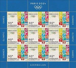 Full Pane, 2024 Summer Olympic Games, Paris, Azerbaijan,  , Olympic Games, Sports