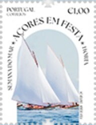 Stamp, Week of the Sea Festival, Horta, Azores,  , Festivals