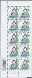 Mini Sheet, Pied Avocet (Recurvirostra avosetta), Belgium,  , Animals (Fauna), Birds