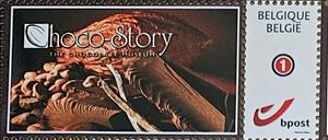 Stamp, Choco-Story - The Chocolate Museum, Bruges, Belgium,  , Food