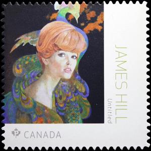Stamp, Canadian Illustrators : James Hill, Canada,  , Art, Illustrators