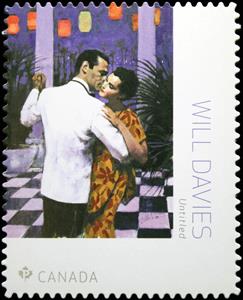 Stamp, Canadian Illustrators : Will Davies, Canada,  , Art, Dance, Illustrators
