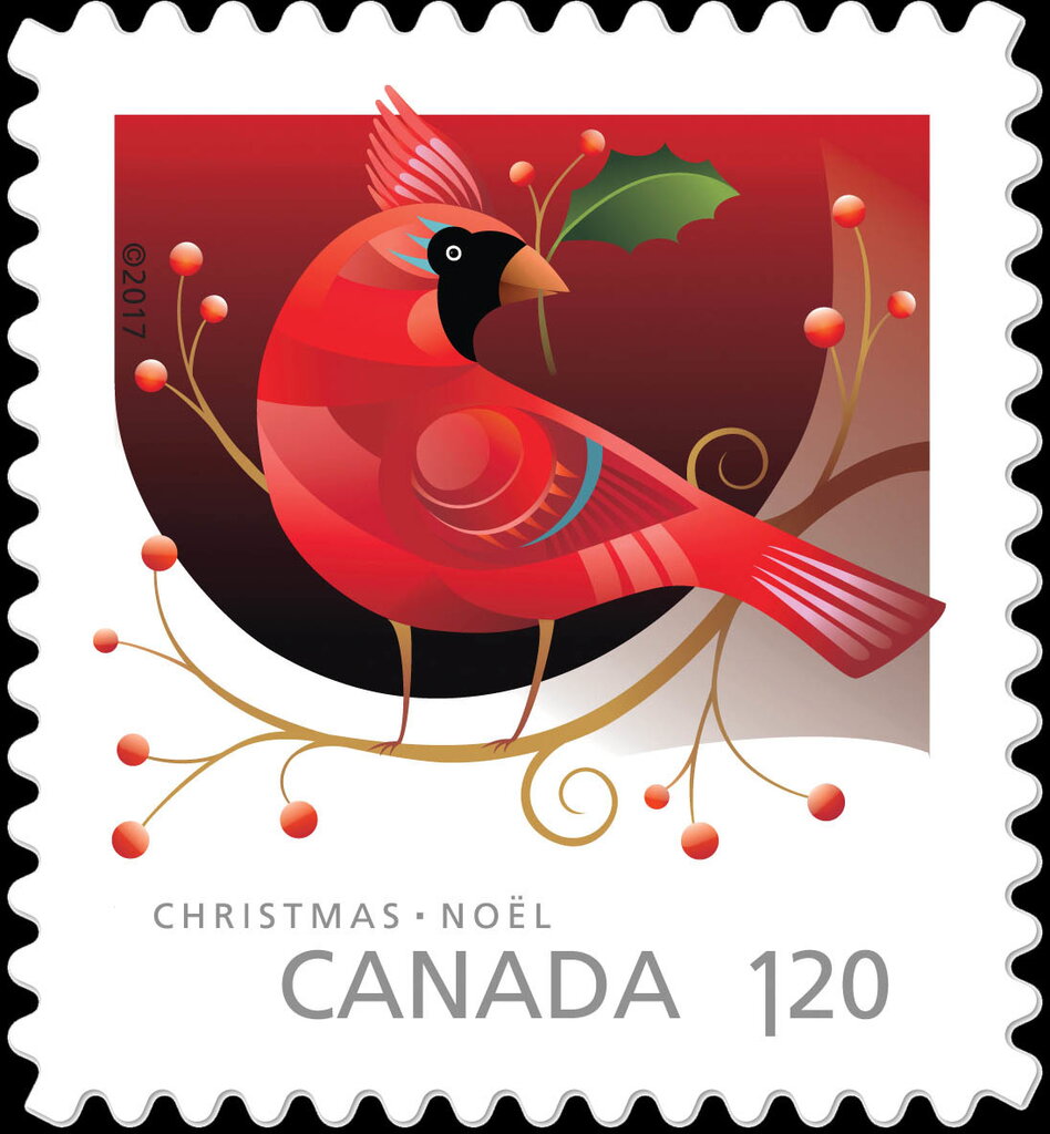 Christmas Animals: Cardinal
