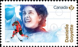 Stamp, Danielle Goyette, Canada,  , Ice Hockey, Sports, Winter Sports, Women