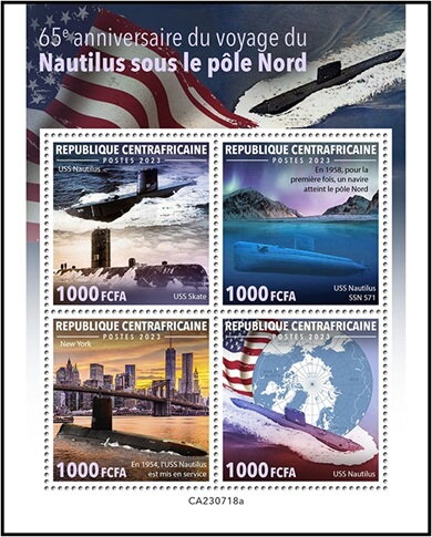 65th Anniversary of Nautilus Traveling Under the North Pole