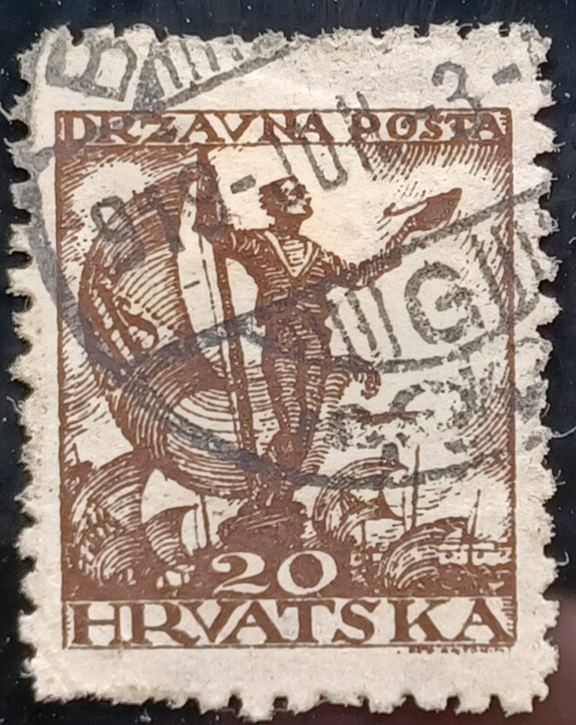 Sailor and Flag