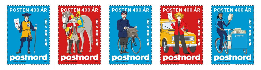 Danish Postal Service, 500 Years