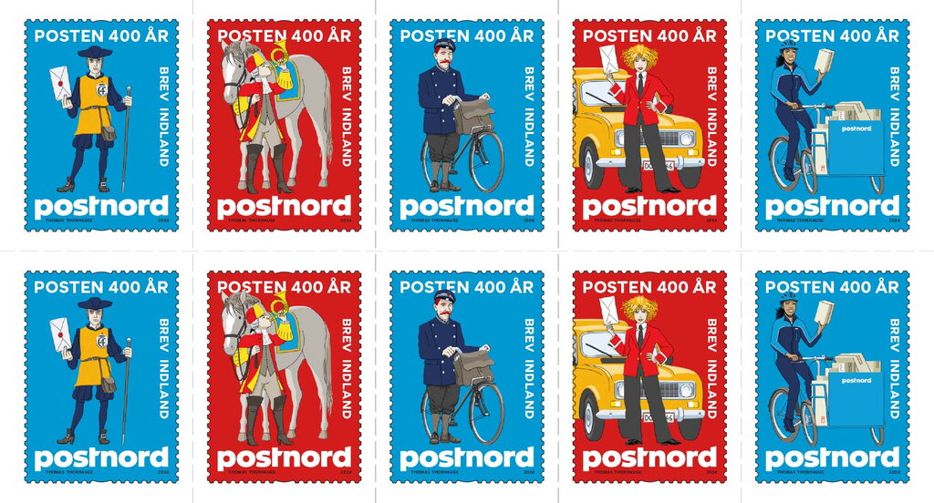 Danish Postal Service, 500 Years