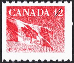 Stamp, The Flag, Canada,  , Flags