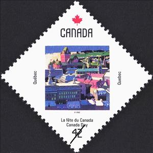 Stamp, Québec, Patrimoine Mondial, Canada,  