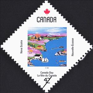 Stamp, Nova Scotia, Cove Scene, Canada,  
