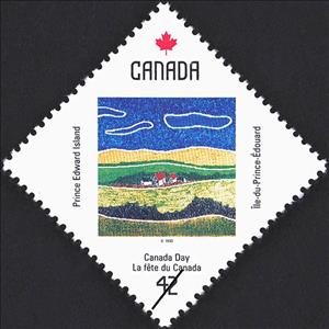 Stamp, Prince Edward Island, Country Scene, Canada,  