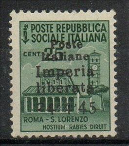 Stamp, Stamps of 1929-45 overprinted, Italy,  , Buildings, Churches - Cathedrals - Basilicas - Chapels, Monuments