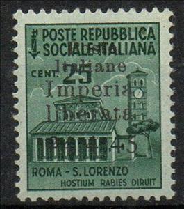 Stamp, Stamps of 1929-45 overprinted, Italy,  , Buildings, Churches - Cathedrals - Basilicas - Chapels, Monuments
