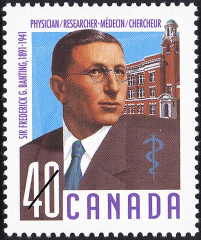 Sir Frederick G. Banting, 1891-1941, Physician / Researcher