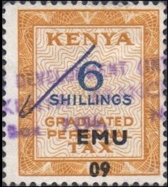 Stamp, Numeral, Kenya,  , Numbers