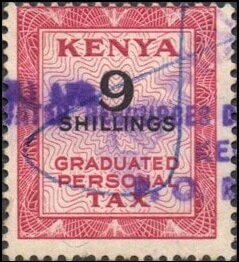 Stamp, Numeral, Kenya,  , Numbers
