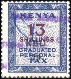 Stamp, Numeral, Kenya,  , Numbers