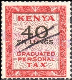 Stamp, Numeral, Kenya,  , Numbers