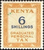 Stamp, Numeral, Kenya,  , Numbers