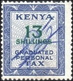 Stamp, Numeral, Kenya,  , Numbers