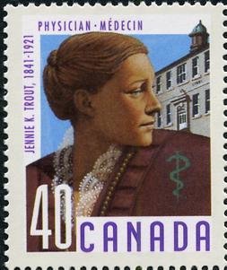 Jennie K. Trout, 1841-1921, Physician