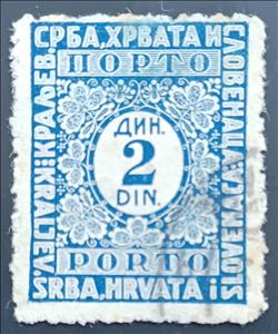 Stamp, Postage due stamps - Vienna printing plate, Kingdom of Serbs, Croats and Slovenes,  , Numbers