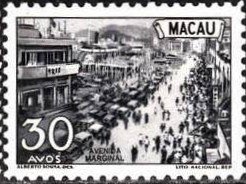 Stamp, Macau views, Macau,  