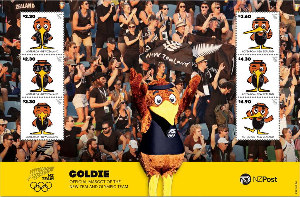 2024 Summer Olympic Games, Paris : Goldie, NZ Olympic Mascot