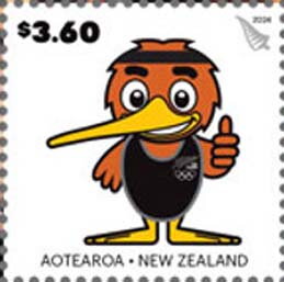 2024 Summer Olympic Games, Paris : Goldie, NZ Olympic Mascot