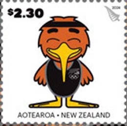 2024 Summer Olympic Games, Paris : Goldie, NZ Olympic Mascot