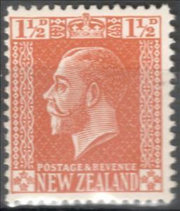 Stamp, King George V - Cowan, New Zealand,  , Crowns and Coronets, Famous People, Heads of State, Kings, Men, Royalty